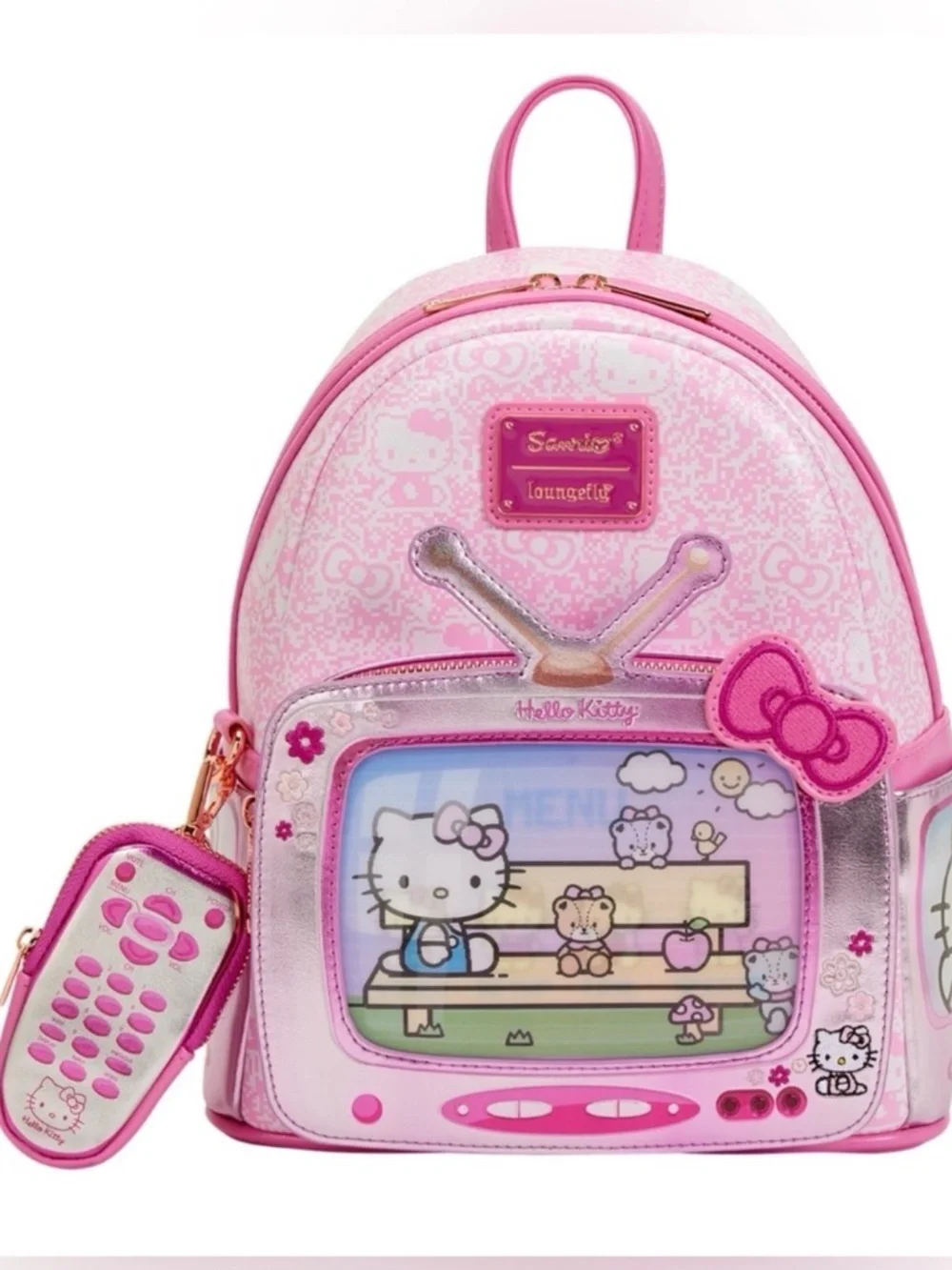 Loungefly Sanrio Hello Kitty Lenticular TV Mini Backpack